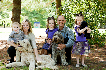 Family labradoodle shop
